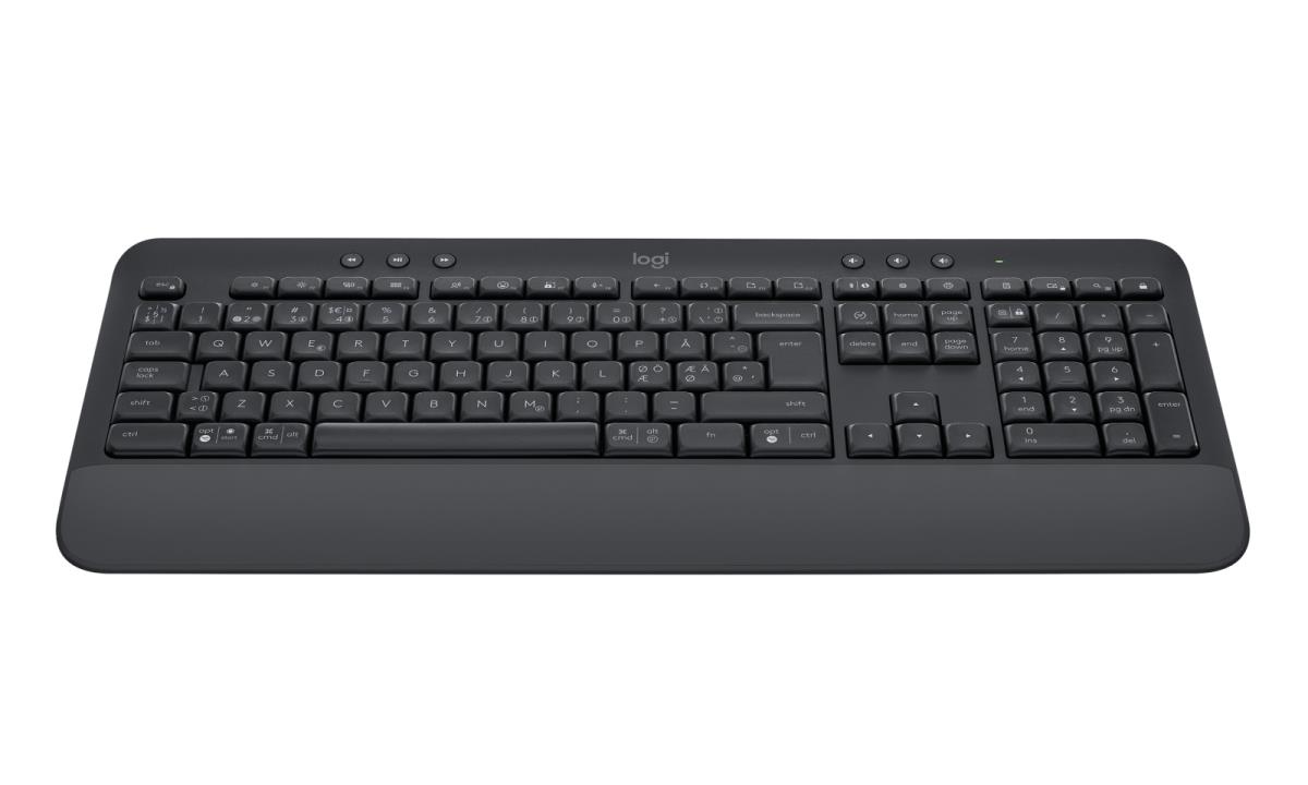 Signature K650 Wireless Keyboard - Graphite Pan Nordic - Qwerty