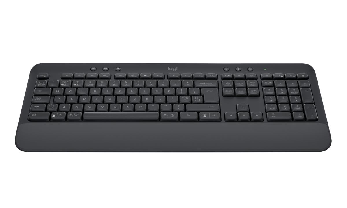 Signature K650 Wireless Keyboard - Graphite Qwerty UK