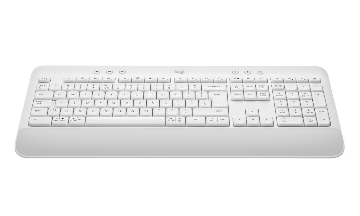 Signature K650 Wireless Keyboard - Off-white - Cesk - Qwertz