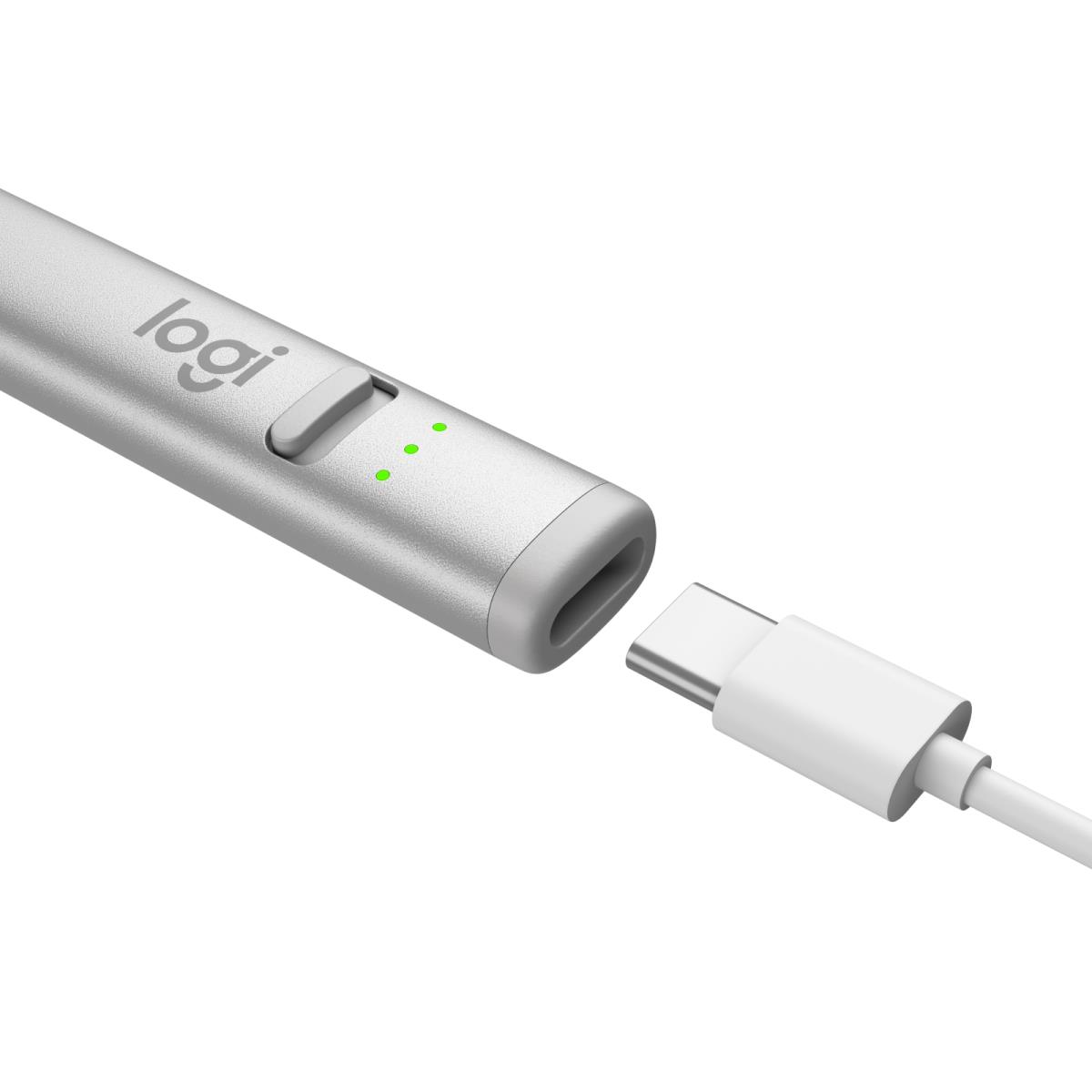 Crayon Digital Pencil USB-C Silver