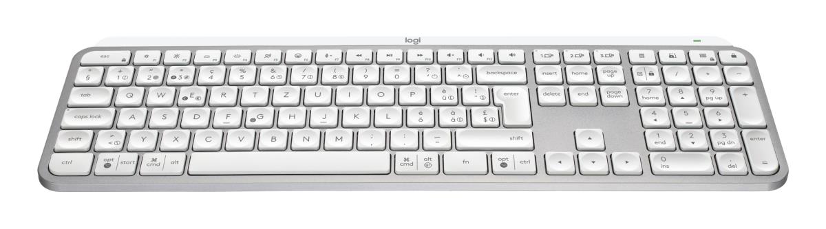 MX Keys S Keyboard Pale Gray Qwertz Suisse