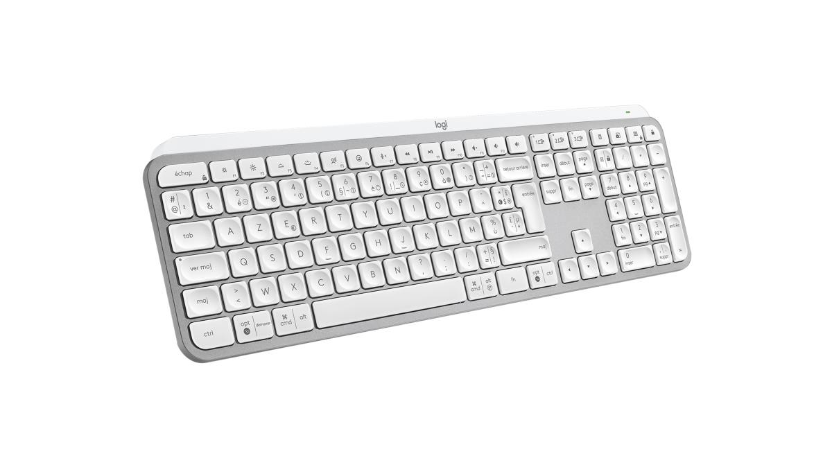 MX Keys S Keyboard Pale Gray Azerty French