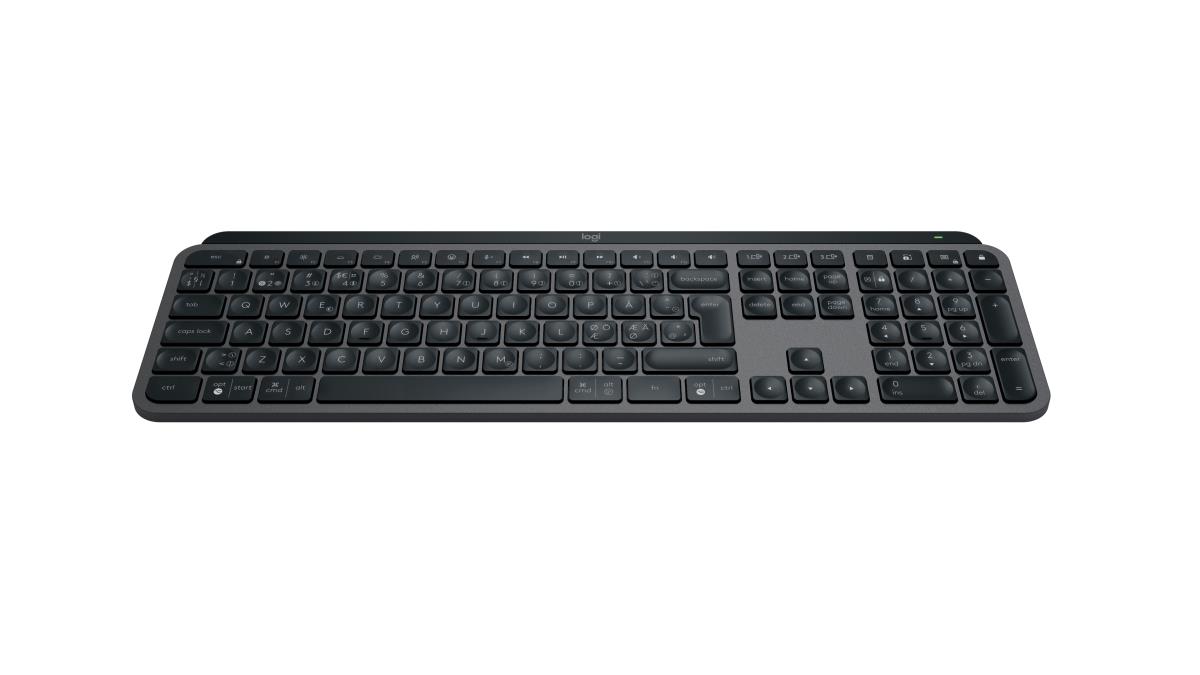 MX Keys S Keyboard Graphite Qwerty Dansk/ Norsk/ Svenska/ Suomalainen