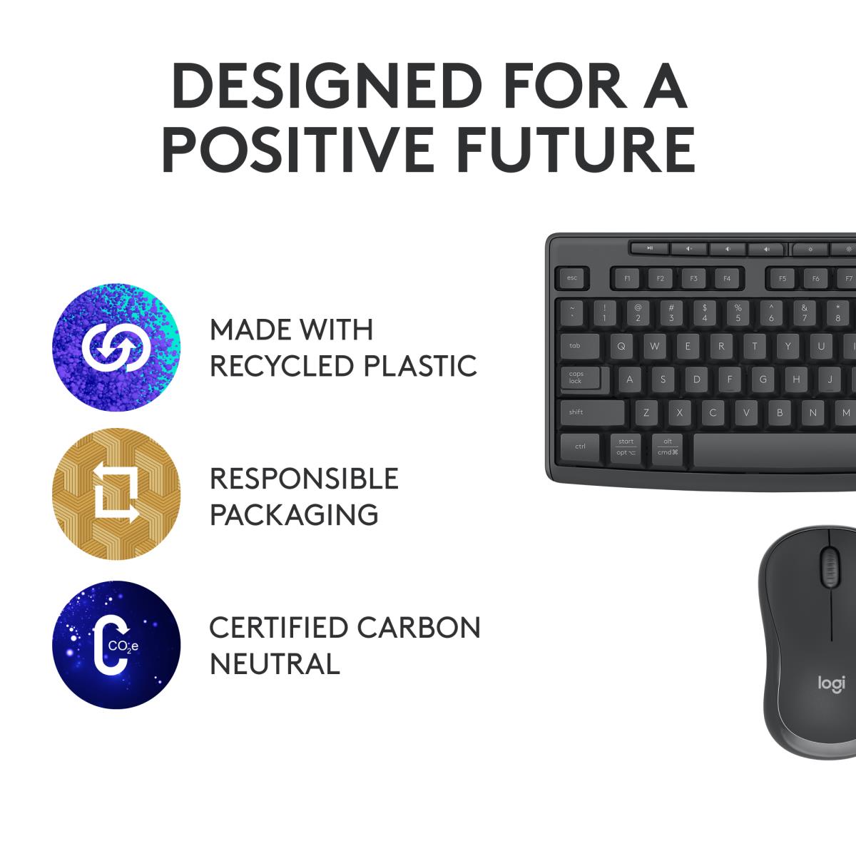 Mk370 Combo For Business Graphite US Qwerty