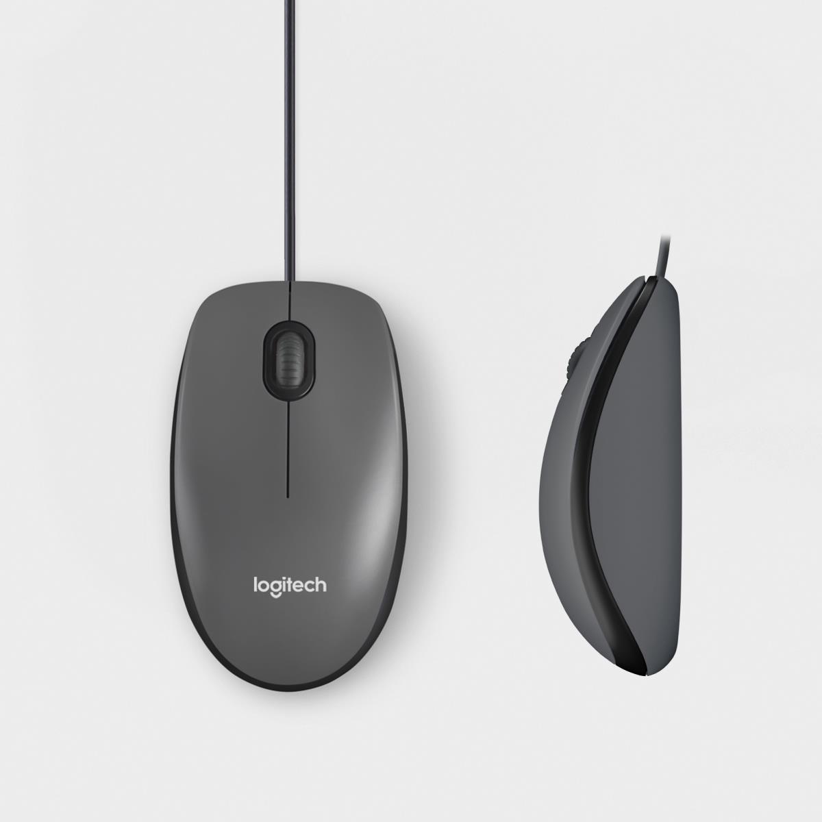 Mouse M100 - USB - Black