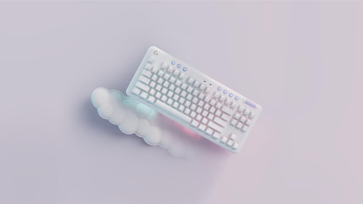 G715 Wireless Gaming Keyboard - Off White - Espanol Qwerty Tactile