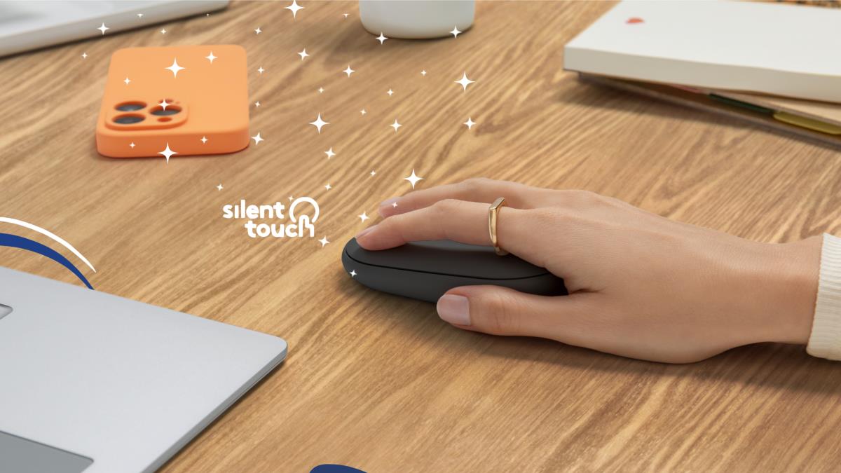 Pebble 2 M350s Wireless Optical Mouse Graphite