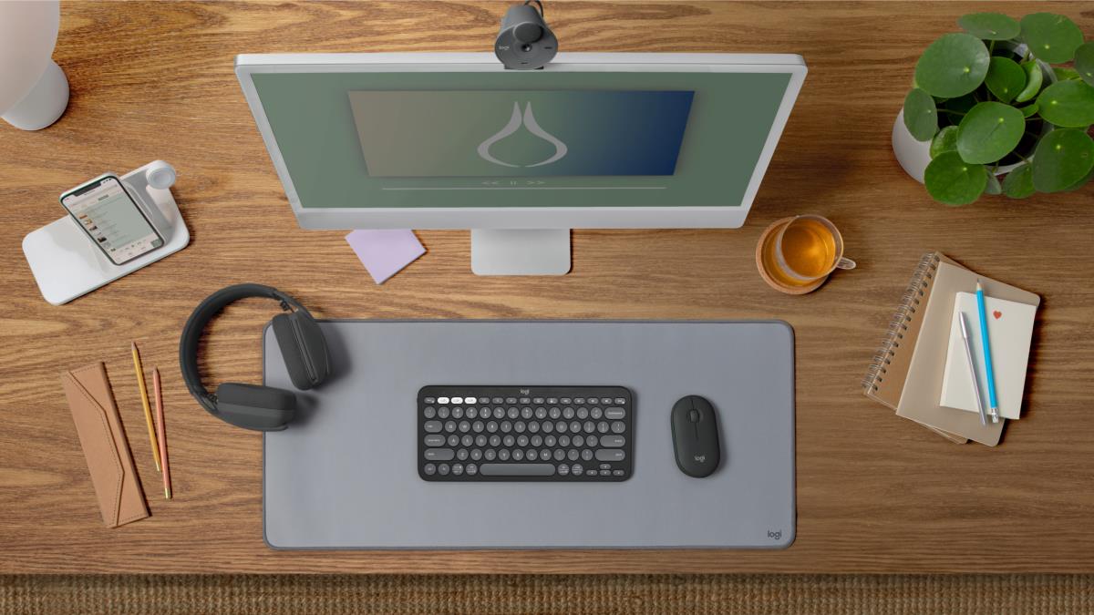 Pebble 2 M350s Wireless Optical Mouse Graphite