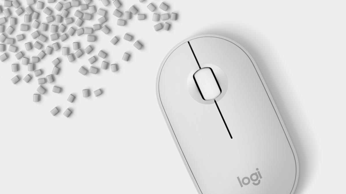 Pebble 2 M350s Wireless Optical Mouse White