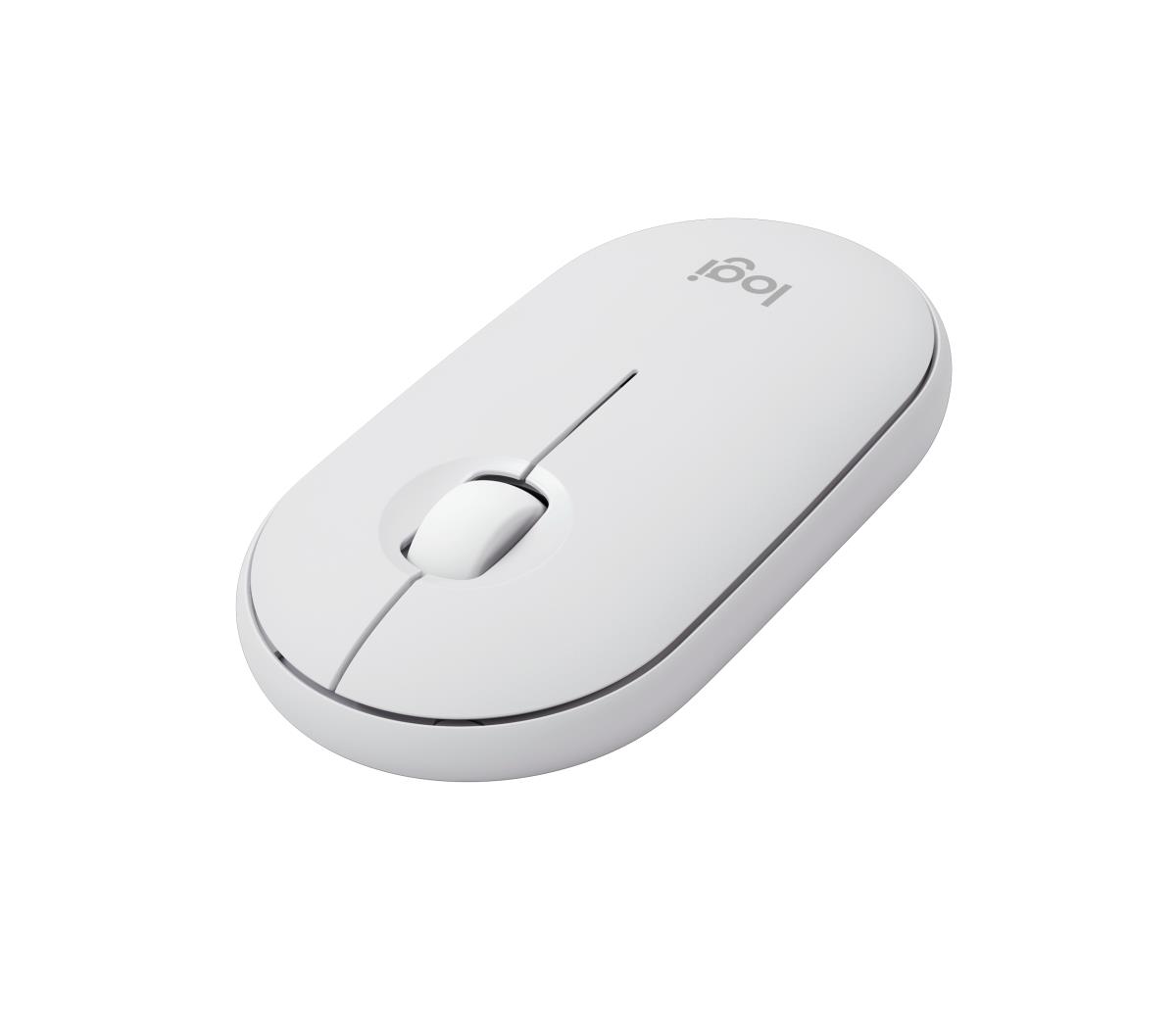 Pebble 2 M350s Wireless Optical Mouse White