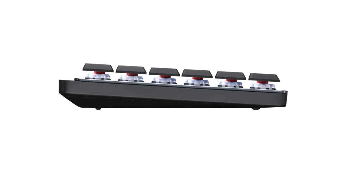 MX Mechanical Wireless Illuminated Performance Keyboard - Graphite US International Qwerty Linear