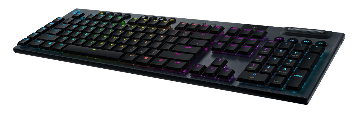 G915 Lightspeed Wireless RGB Mechanical Gaming Keyboard - Black - Qwerty Uk - Clicky