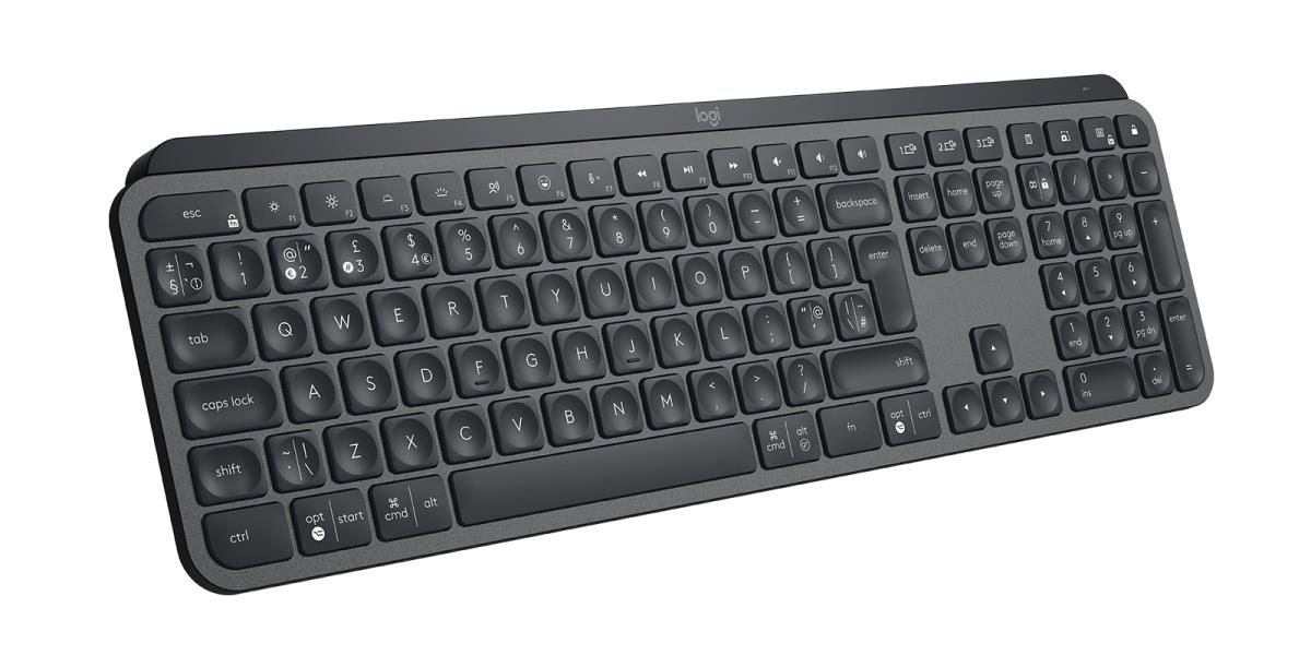 MX Keys For Business - Wireless Keyboard - Graphite - Qwerty UK