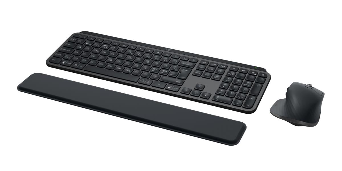 Mx Keys S Combo - Graphite - Qwerty Dansk/ Norsk/ Svenska/ Suomalainen