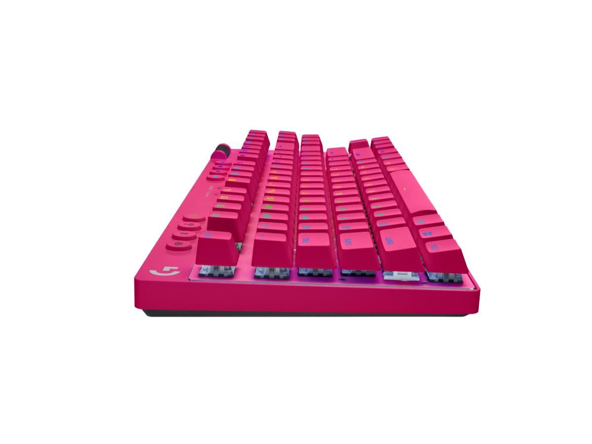 G Pro X TKL Lightspeed Gaming Keyboard - Bluetooth - Pink US International Tactile