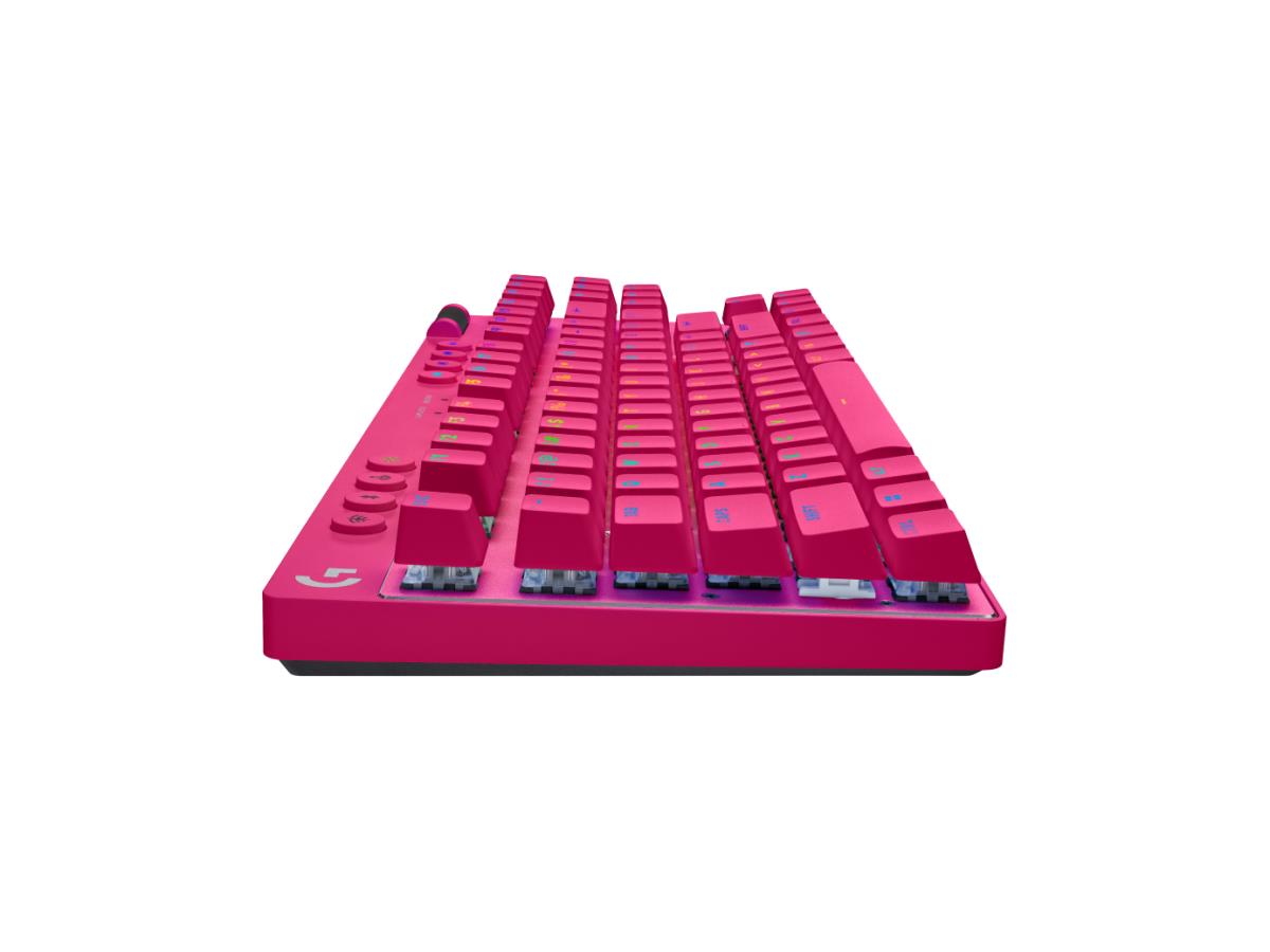 G Pro X TKL Lightspeed Gaming Keyboard - Bluetooth - Pink US International Tactile
