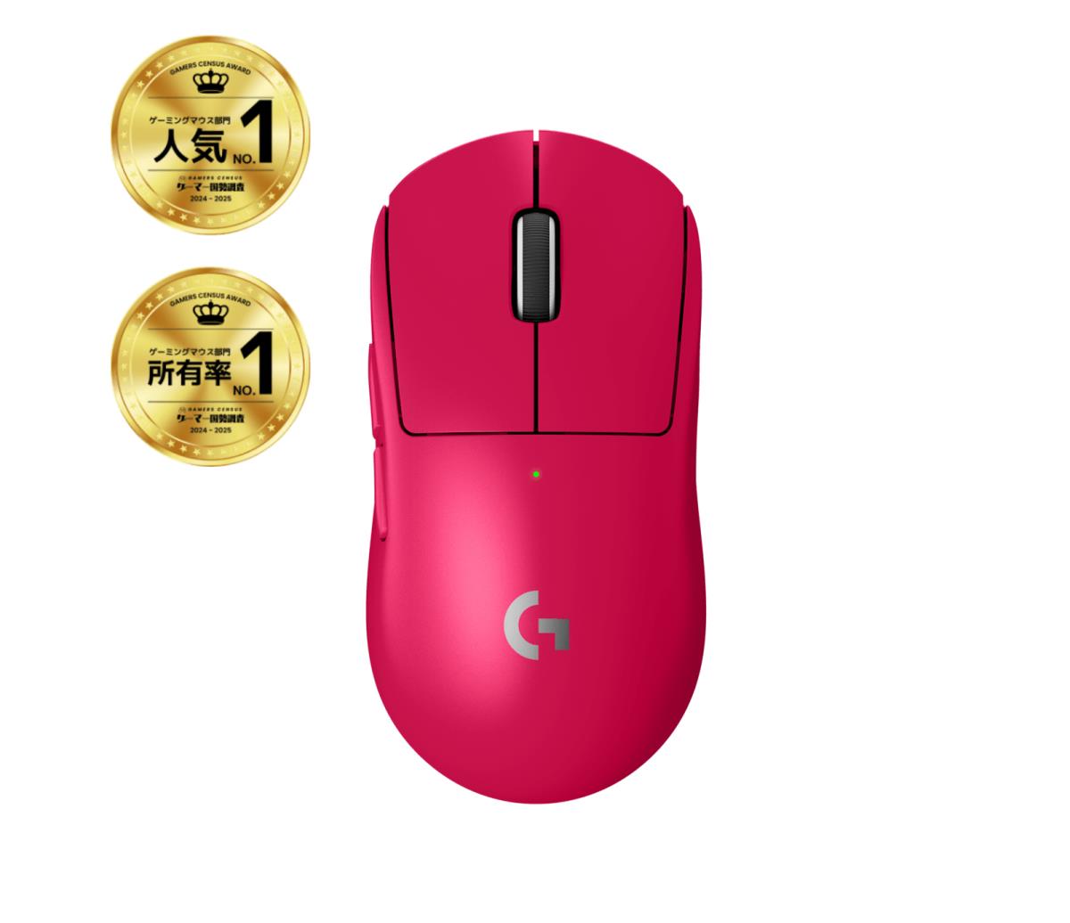 G Pro X Superlight 2 Lightspeed Gaming Mouse Magenta 2.4GHz