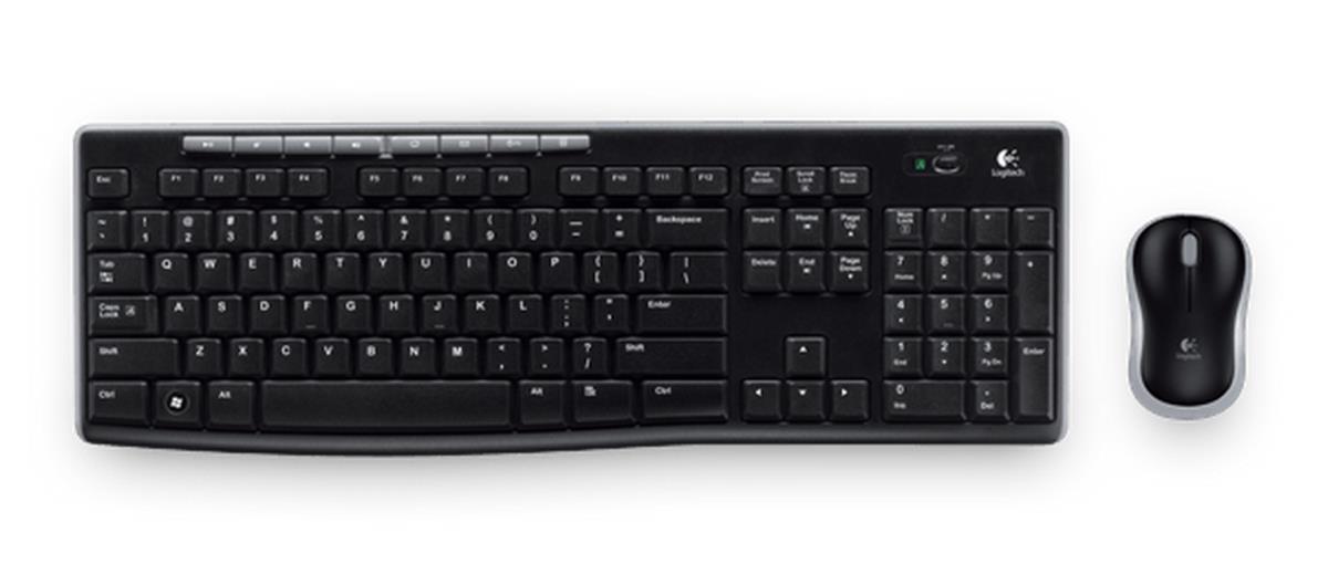Wireless Desktop Mk270 - Qwerty Heb