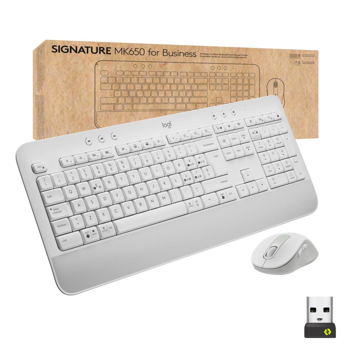 Signature Mk650 Combo For Business - Off-white - Qwerty Italian
