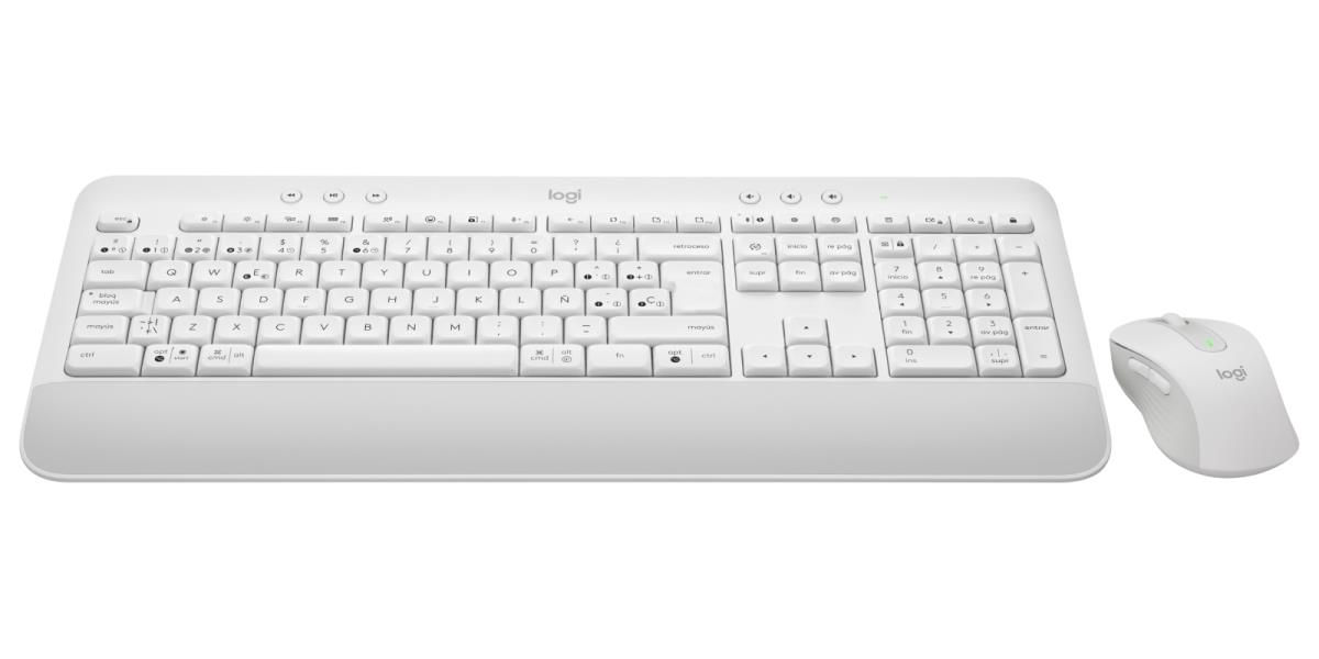 Signature Mk650 Combo For Business - Offwhite - Qwerty Espanol