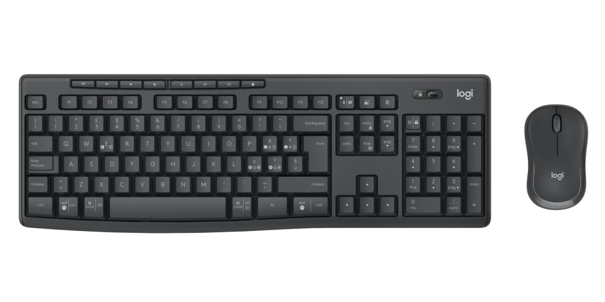 Mk370 Combo For Business Graphite Qwerty Italian