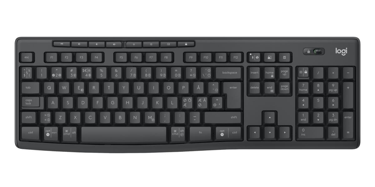 Mk370 Combo For Business Graphite Qwerty Pan Nordic