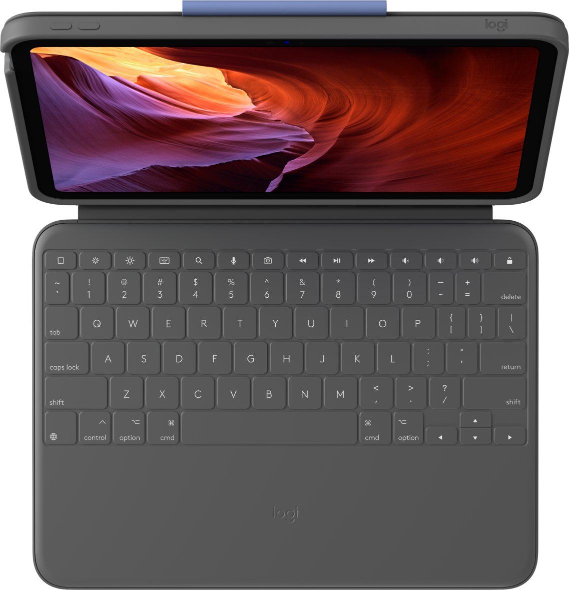 Rugged Folio For iPad-10th Gen - Graphite -  Qwertz Swiss