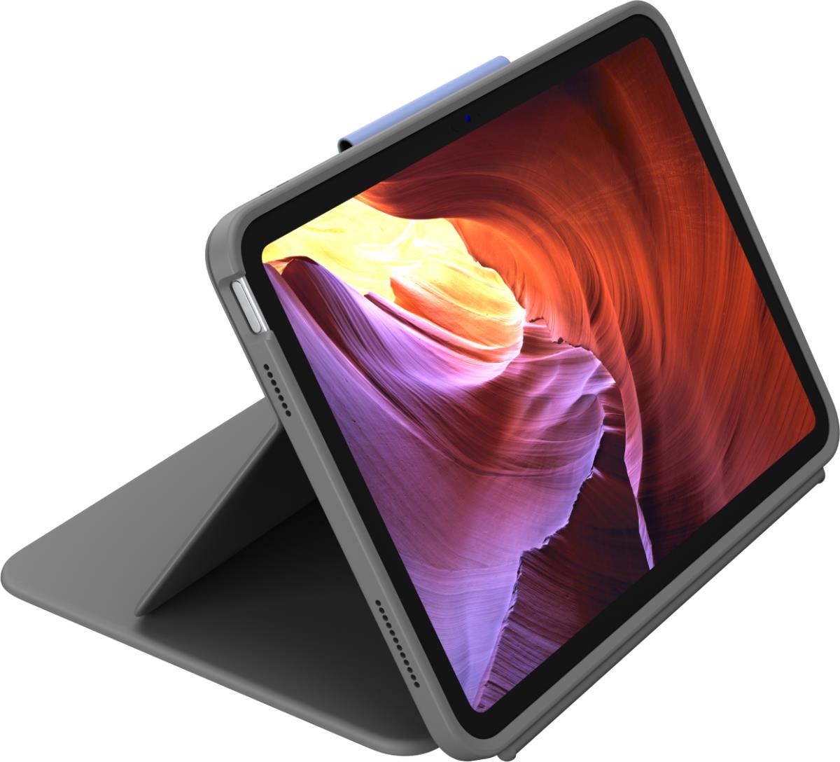 Rugged Folio For iPad-10th Gen - Graphite -  Qwertz Deutsch