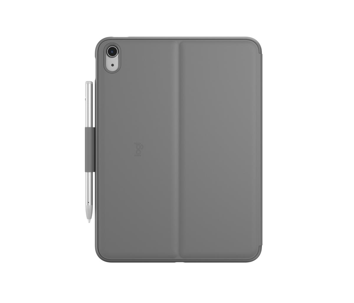 Slim Folio For iPad 10th Generation Oxford Grey Qwerty Espanol