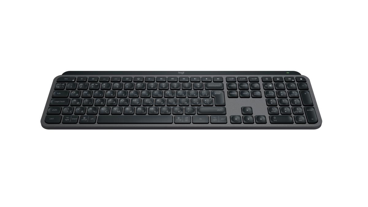 MX Keys S Keyboard Graphite Qwerty Ukrainian