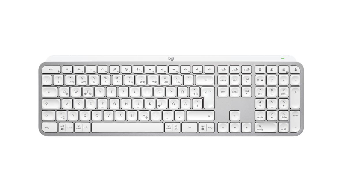Mx Keys S Keyboard Pale Gray Qwertz Deutsch