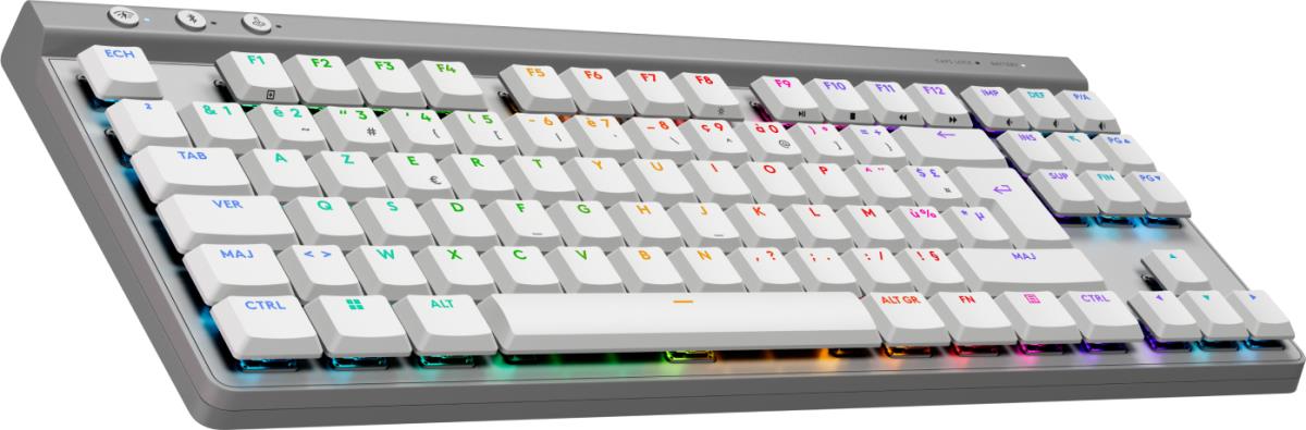 G515 Wireless Gaming Keyboard Tactile White Azerty French