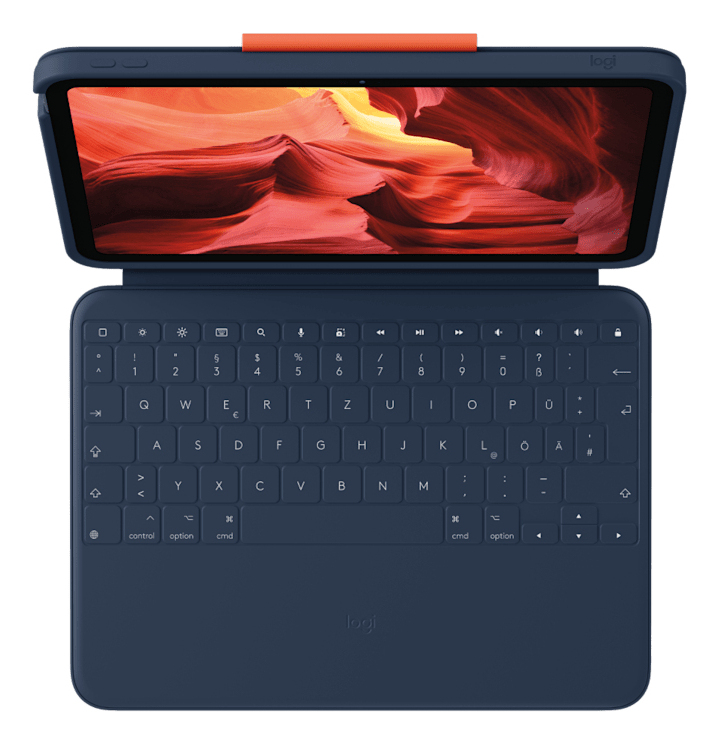 Rugged Combo 4 Touch - iPad 10th Gen - Blue - Azerty French