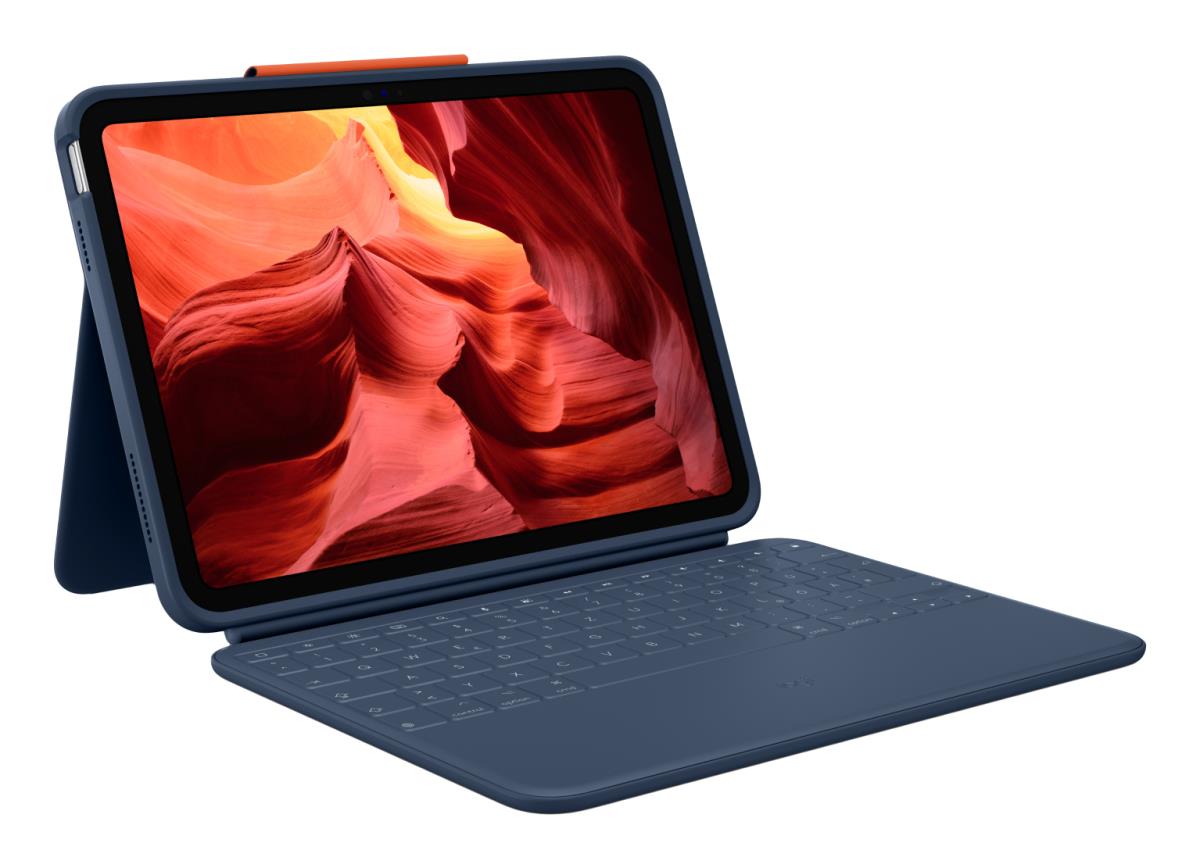 Rugged Combo 4 Touch - iPad 10th Gen - Blue - Azerty French