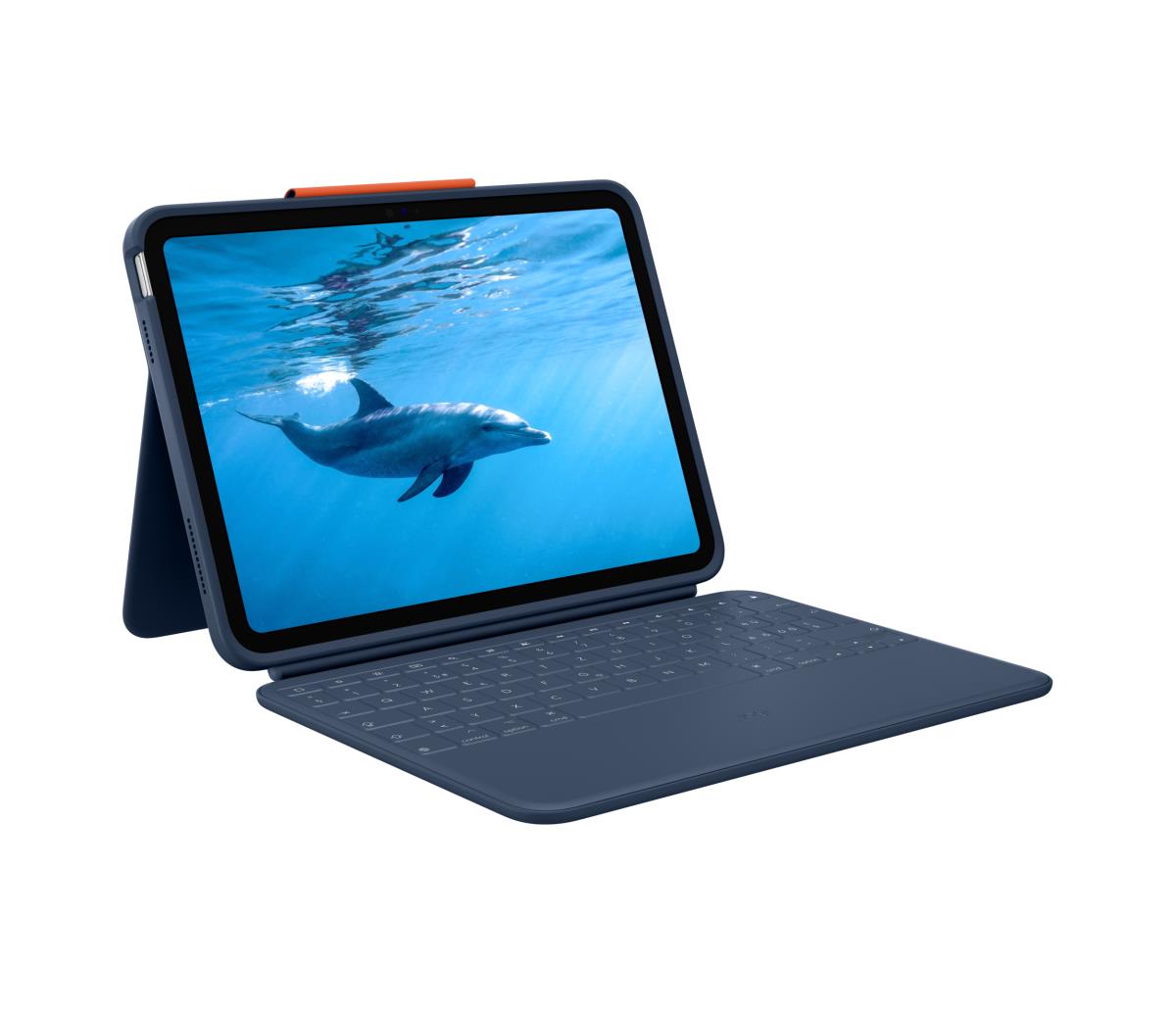 Rugged Combo 4 Touch - iPad 10th Gen - Blue - Qwertz Cesky