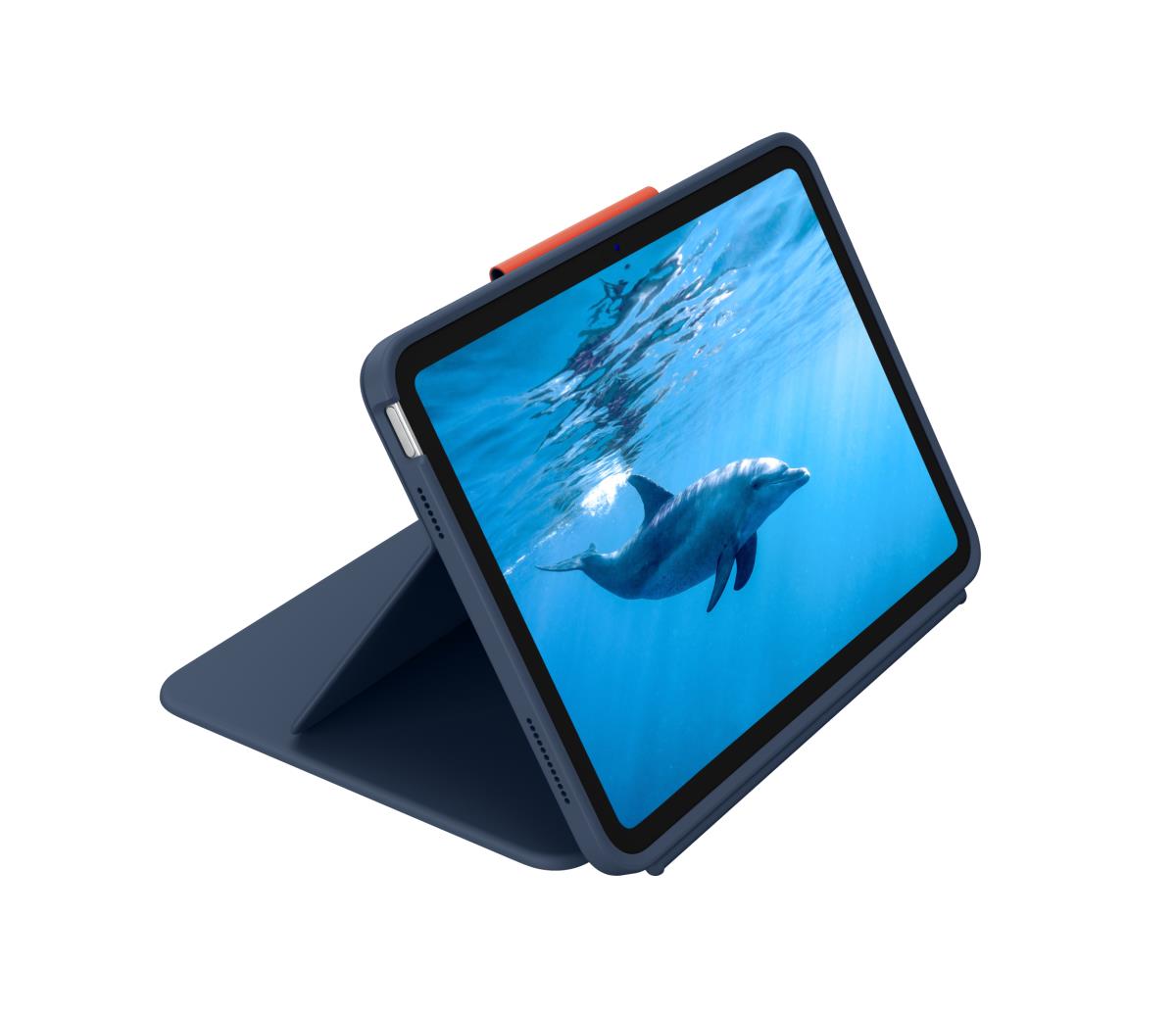 Rugged Combo 4 Touch - iPad 10th Gen - Blue - Qwertz Cesky