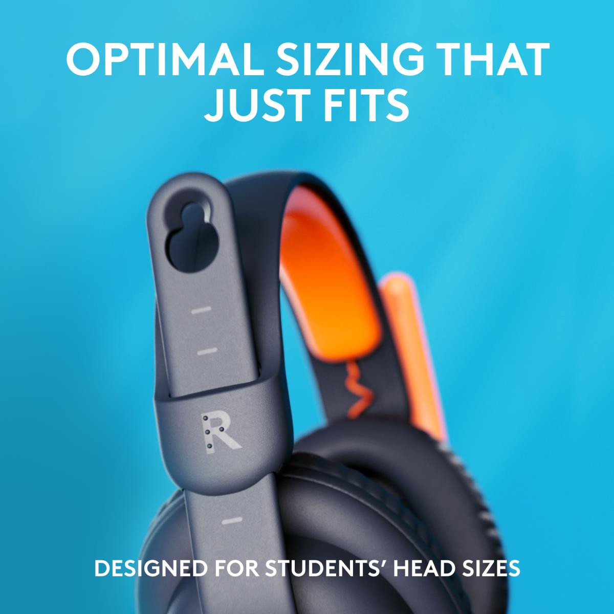 Zone Learn - USB-C - Headset - On Ear - Classic Blue