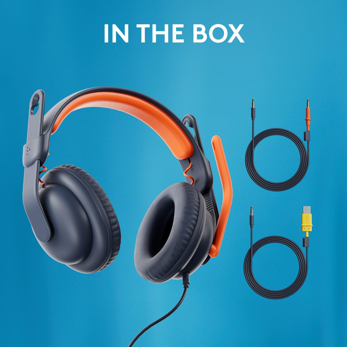 Zone Learn - 3.5mm - Headset - Over Ear - Classic Blue