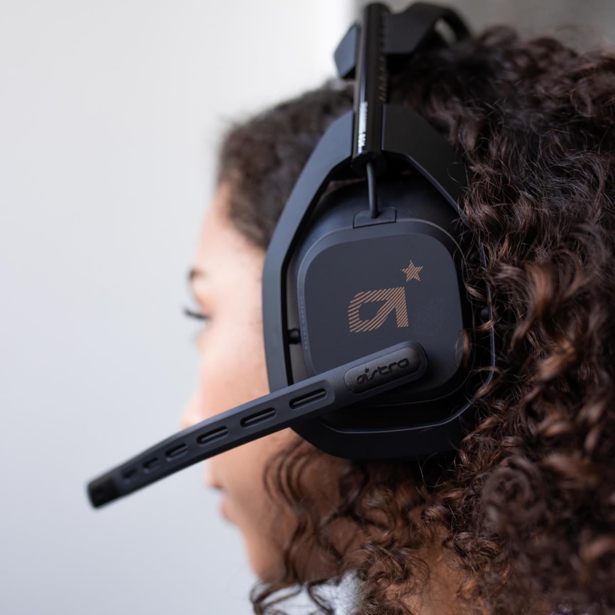 Headset - ASTRO A50 - Wireless + Base Station - Bluetooth - Black/Gold