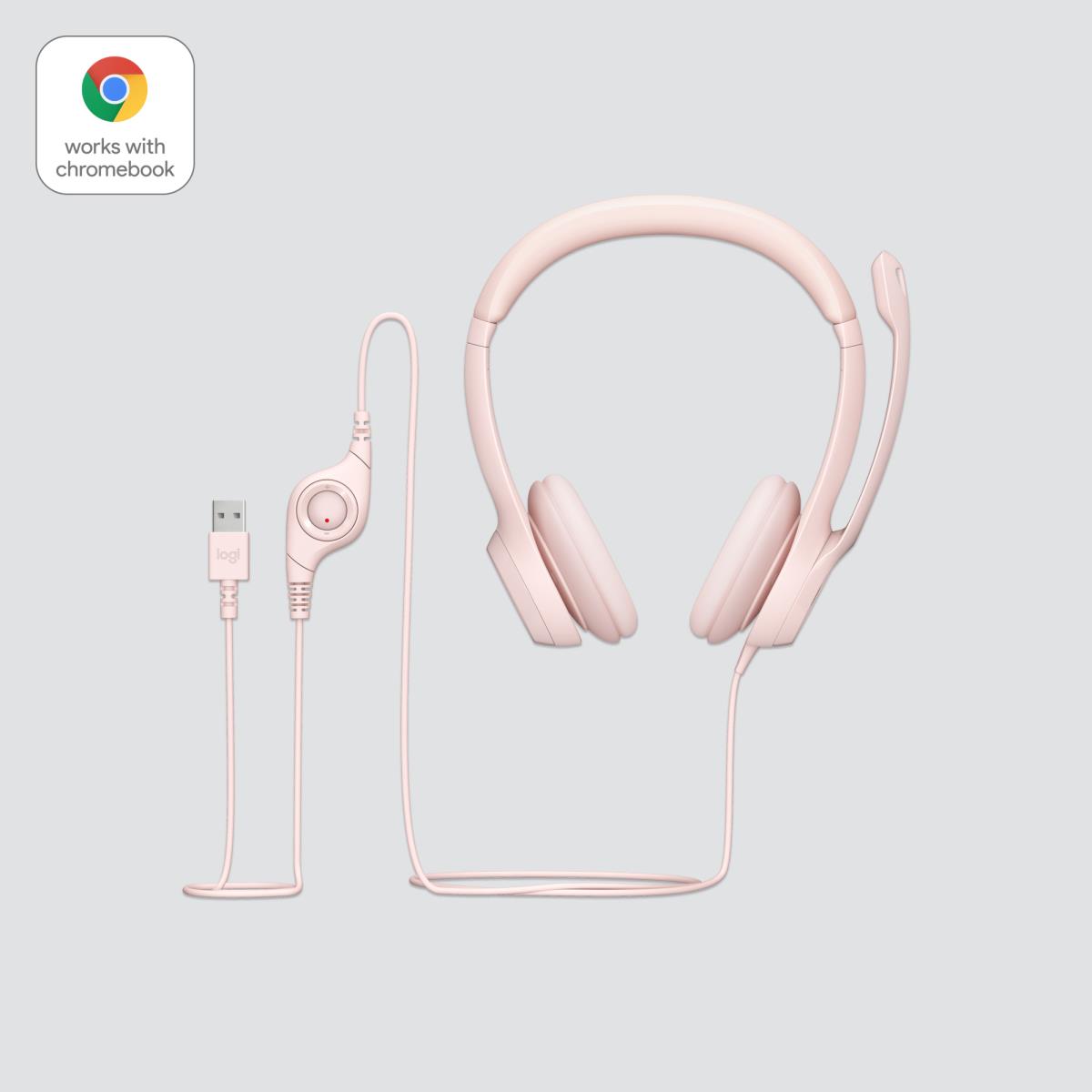 Headset - H390 - USB-a - Rose