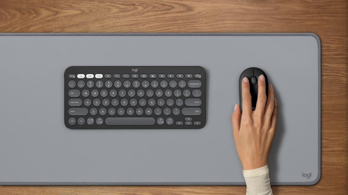 Pebble 2 Combo For Tonal Graphite Azerty French