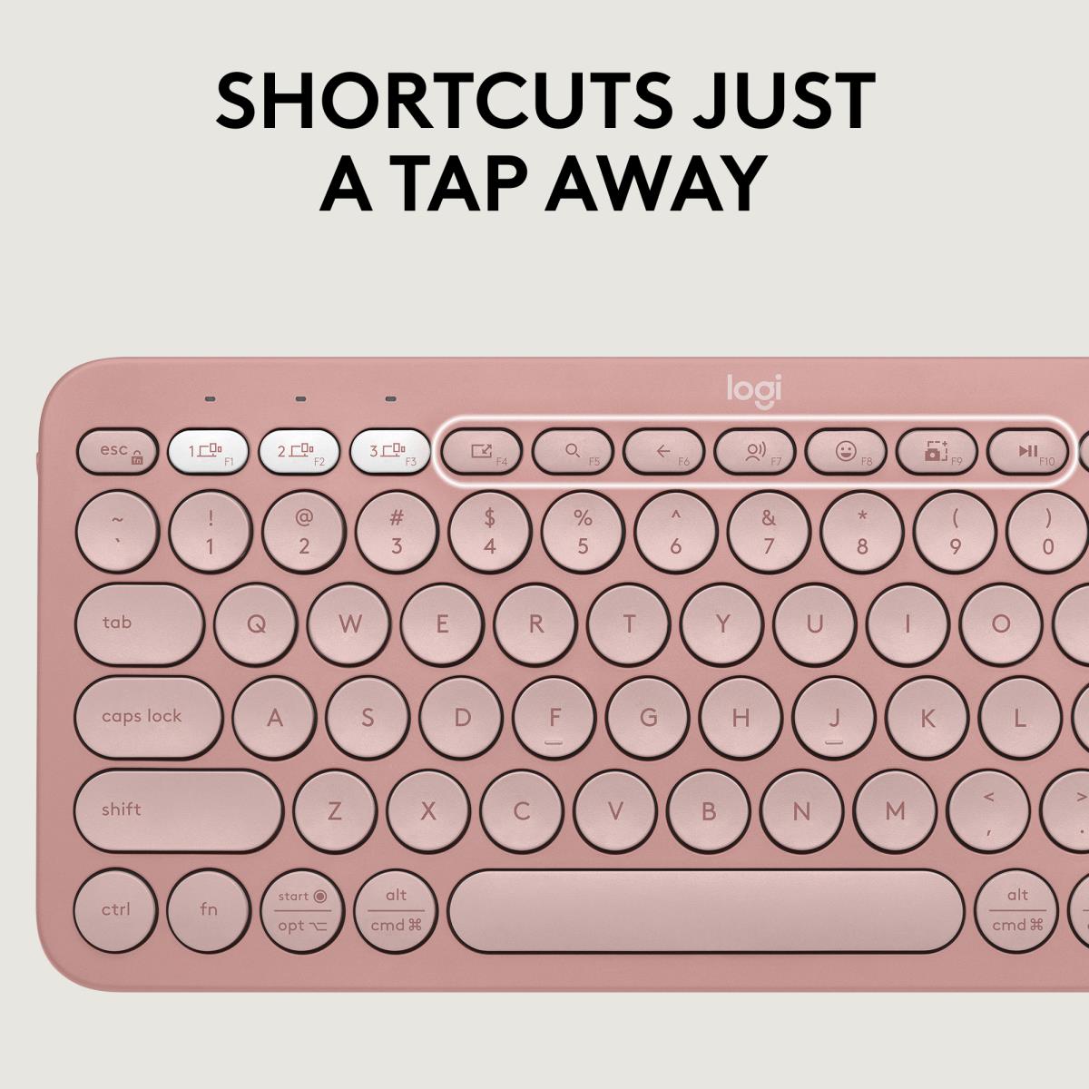 Pebble 2 Combo For Tonal Rose Qwerty US