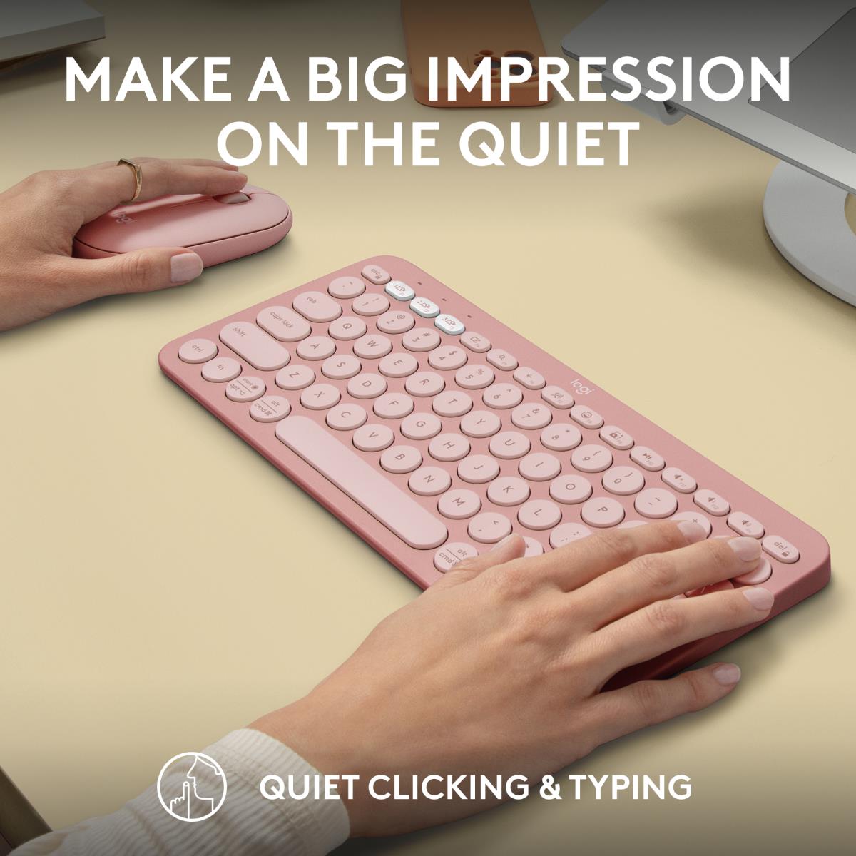 Pebble 2 Combo For Tonal Rose Qwerty US