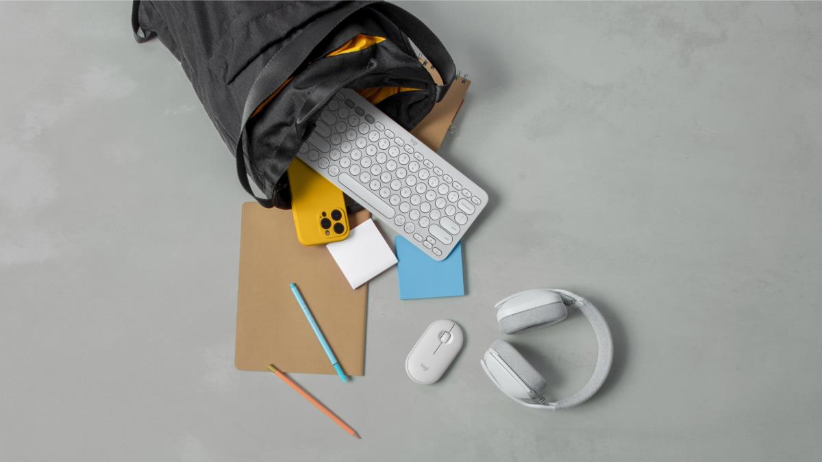 Pebble 2 Combo For Tonal White Azerty French