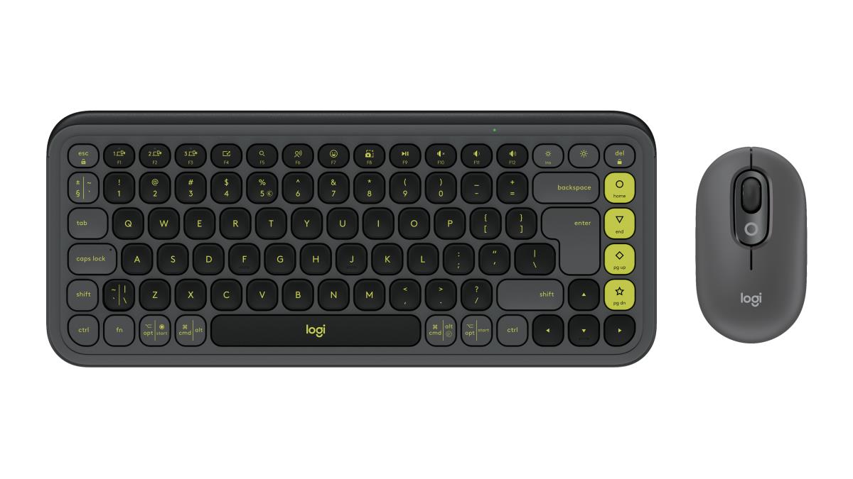POP Icon Combo Graphite & Green Qwerty US Int