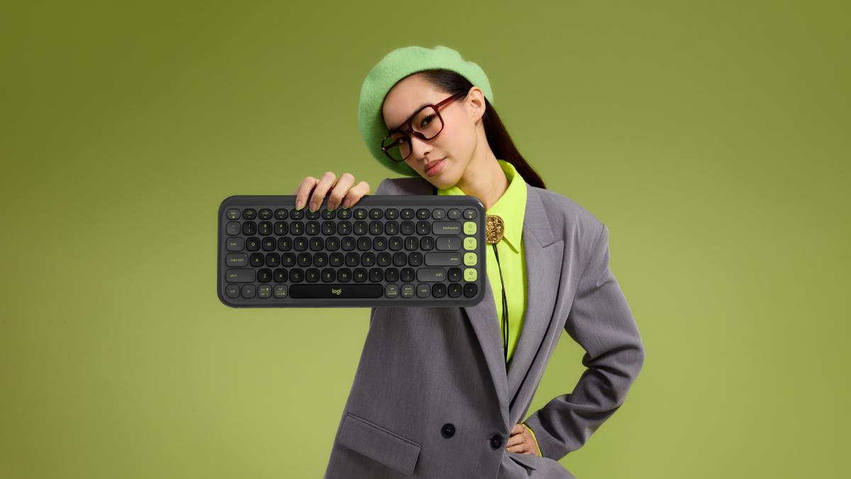 POP Icon Combo Graphite & Green Qwerty US Int