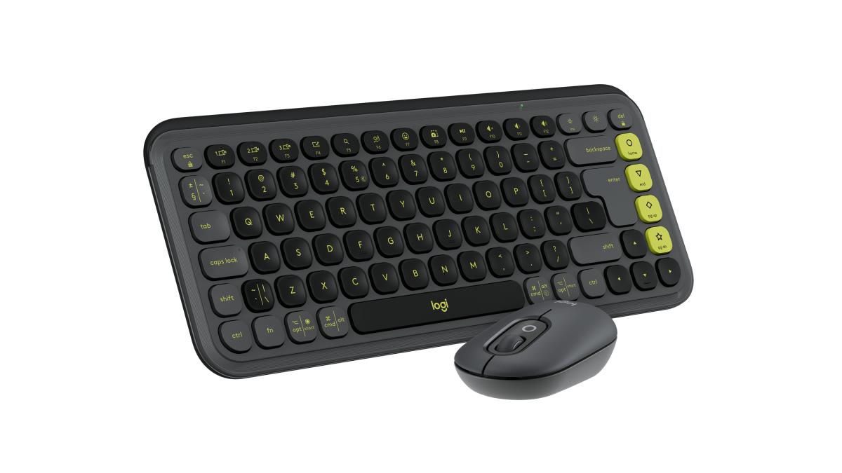 POP Icon Combo Graphite & Green Qwerty US Int