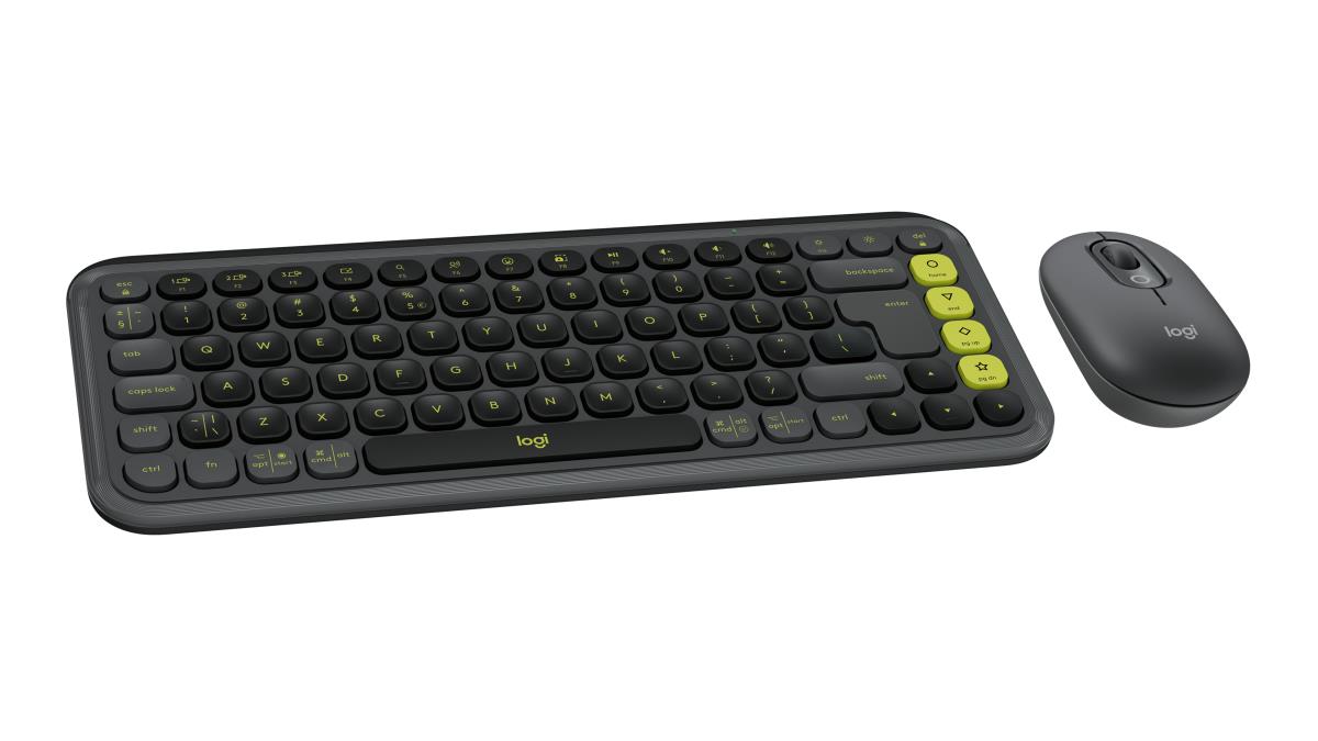 POP Icon Combo Graphite & Green Qwerty US Int