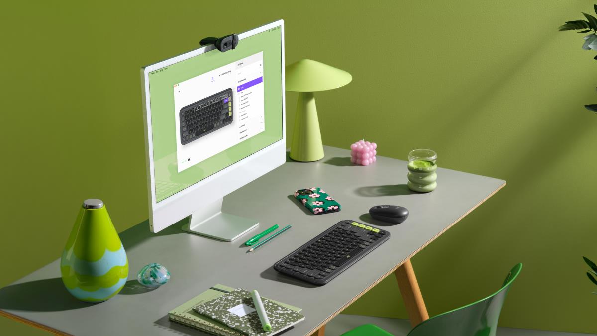 POP Icon Combo Graphite & Green Qwerty US Int