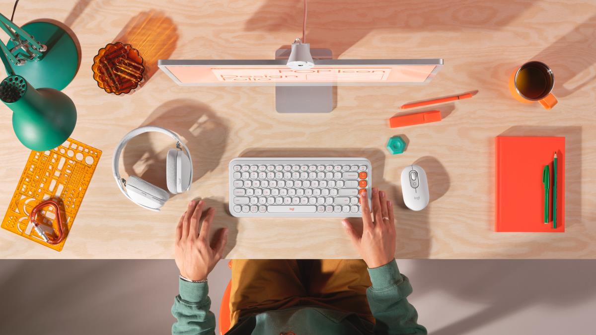 Pop Icon Combo Off White & Orange Qwertz Suisse